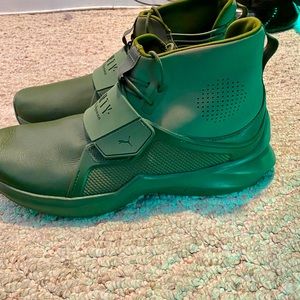 Puma Fenty by Rihanna Military Green Sneaker boot